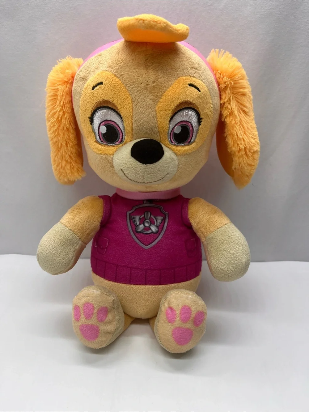 Paw Patrol Skye Plush Toy in Pink and Tan